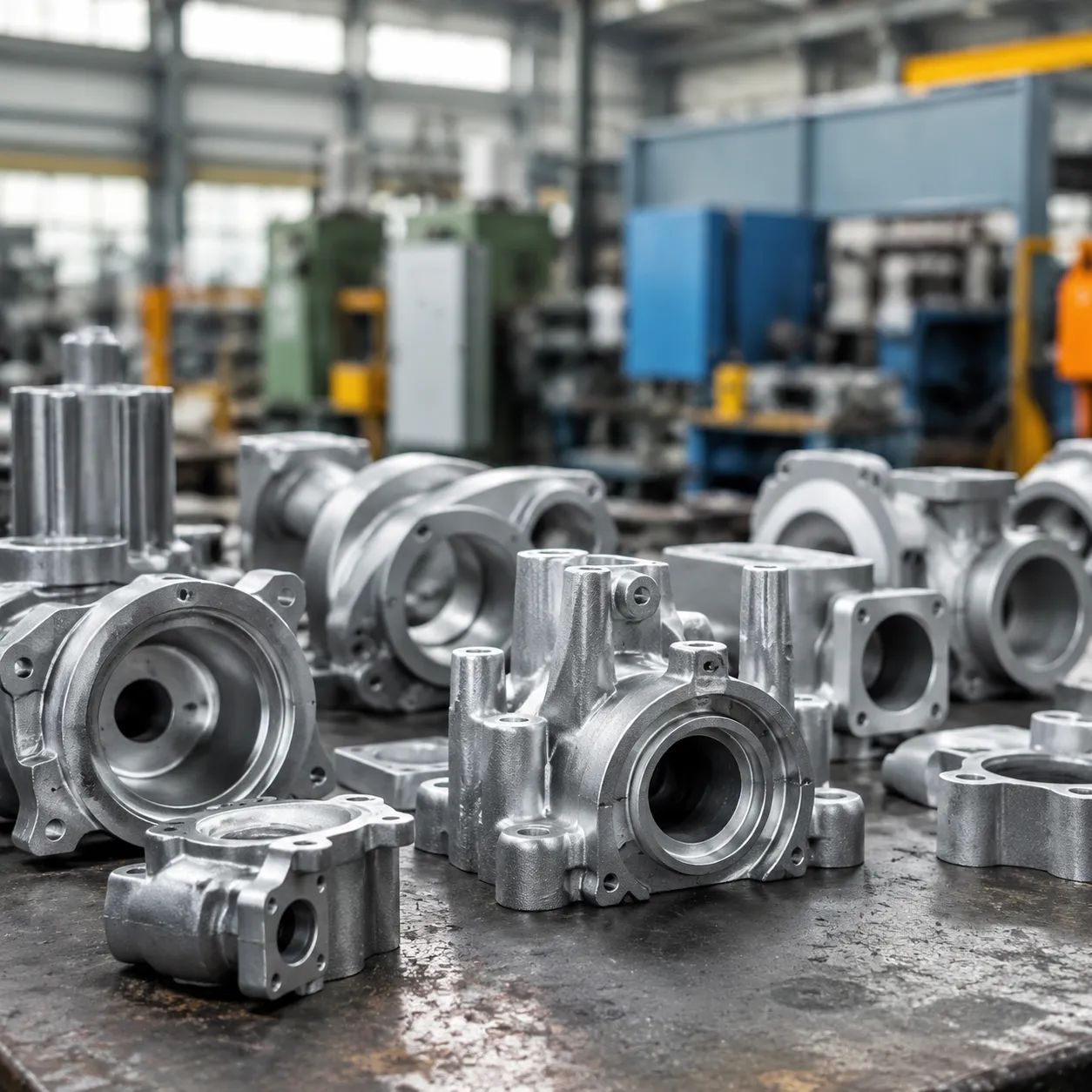 precision aluminum investment casting parts