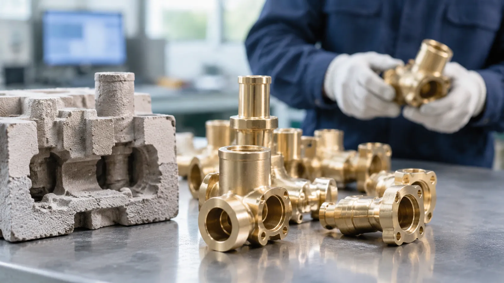 Brass Investment Casting Custom Precision Parts Supplier
