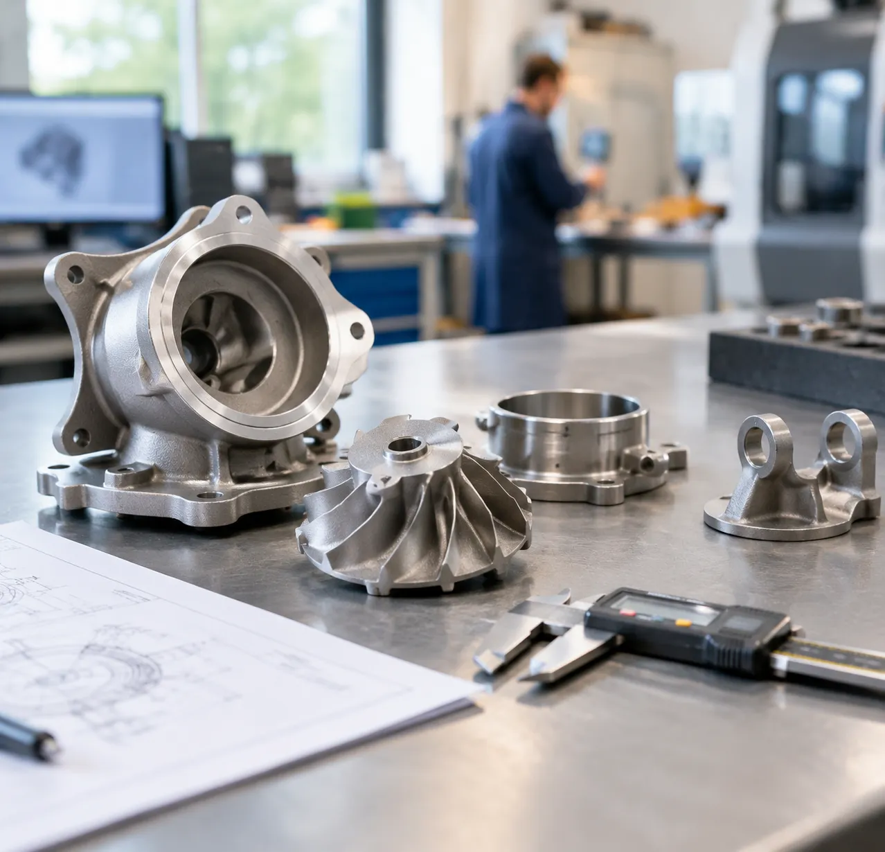 titanium investment casting design tolerances