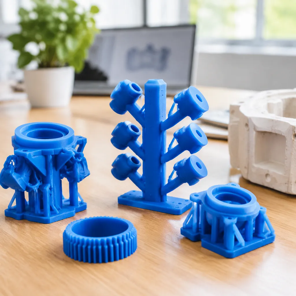3D printed wax patterns for investment casting