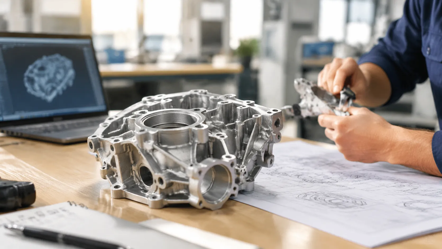 Foundry aluminum casting DFM design