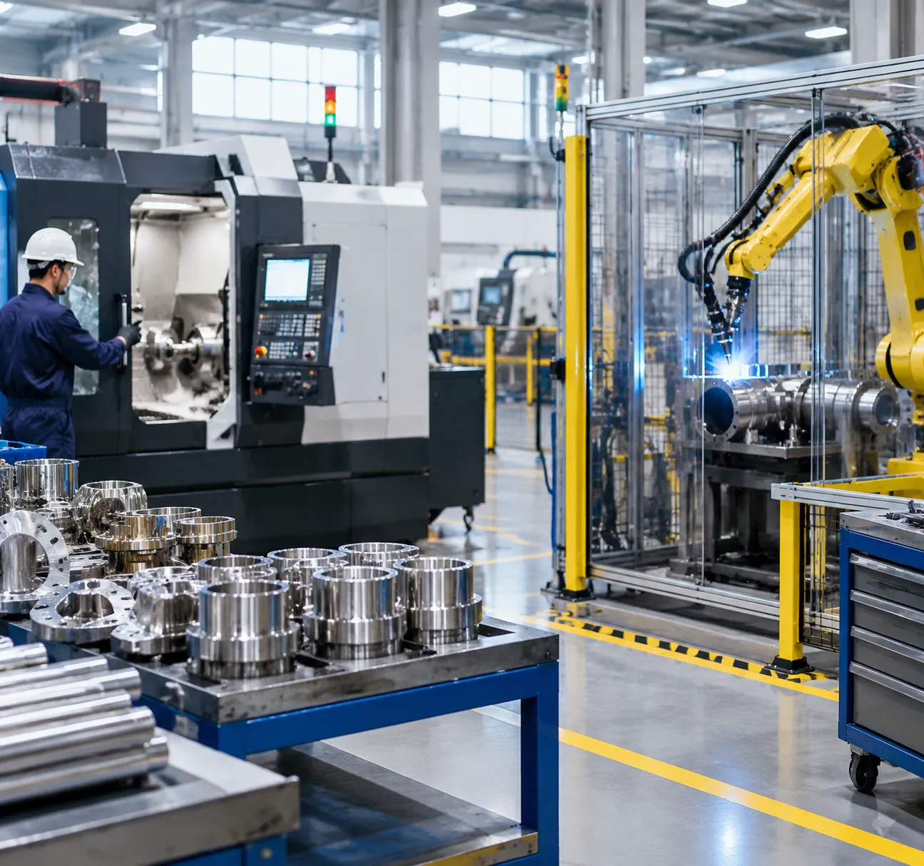 Nickel based alloy machining and welding