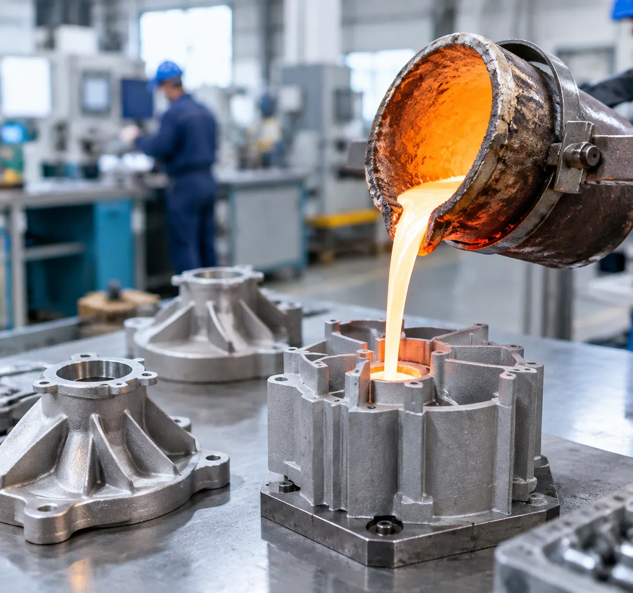 Precision aerospace casting methods