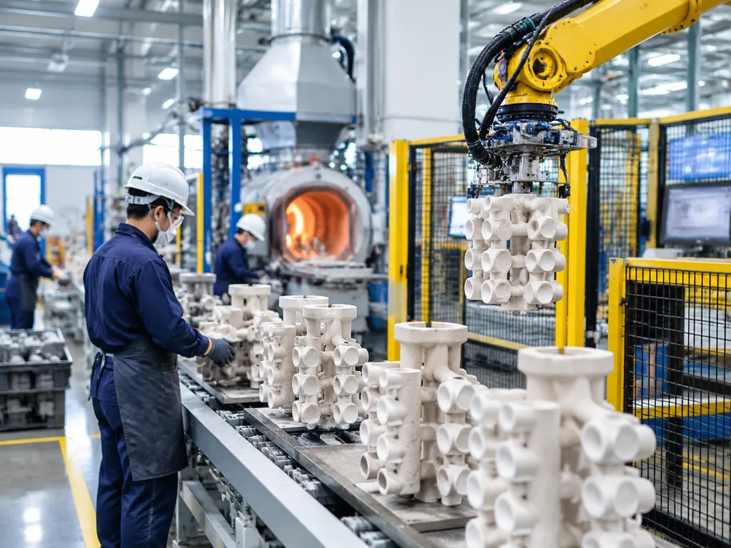 Siliciumsol-Investitionsguss Herstellungsprozess