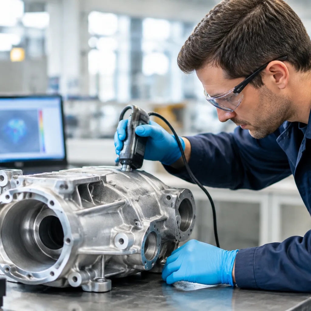 aerospace casting NDT and quality inspection