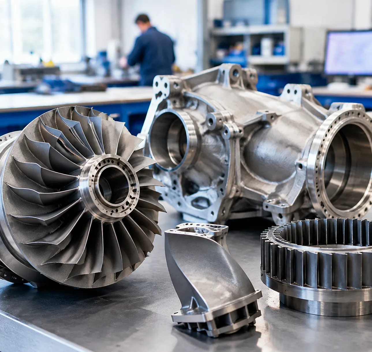 aerospace casting flight components