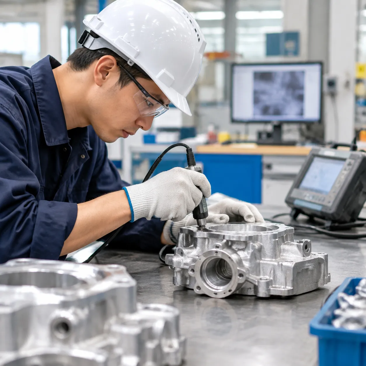 aluminum foundry quality assurance testing
