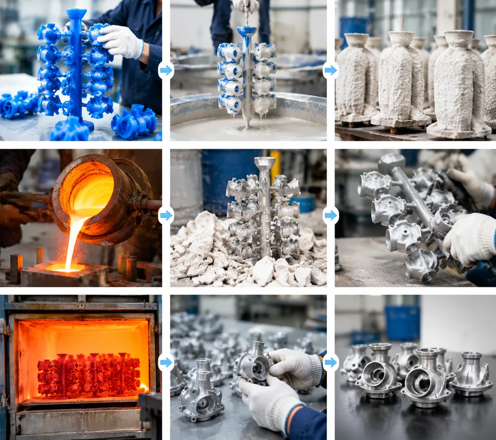 Investment Casting Process Steps 9 Stages Explained